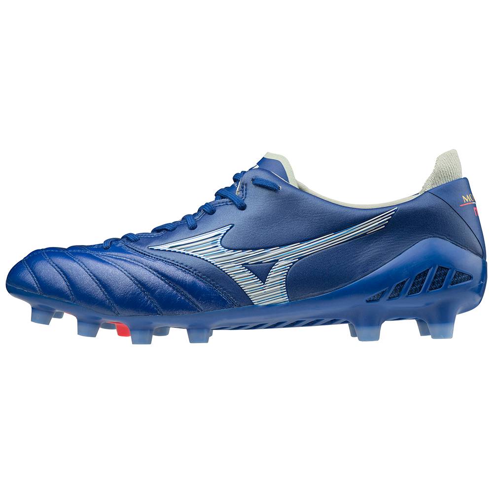 Mizuno Morelia Neo III Made in Japan Női Focicipő Kék DZQ985206